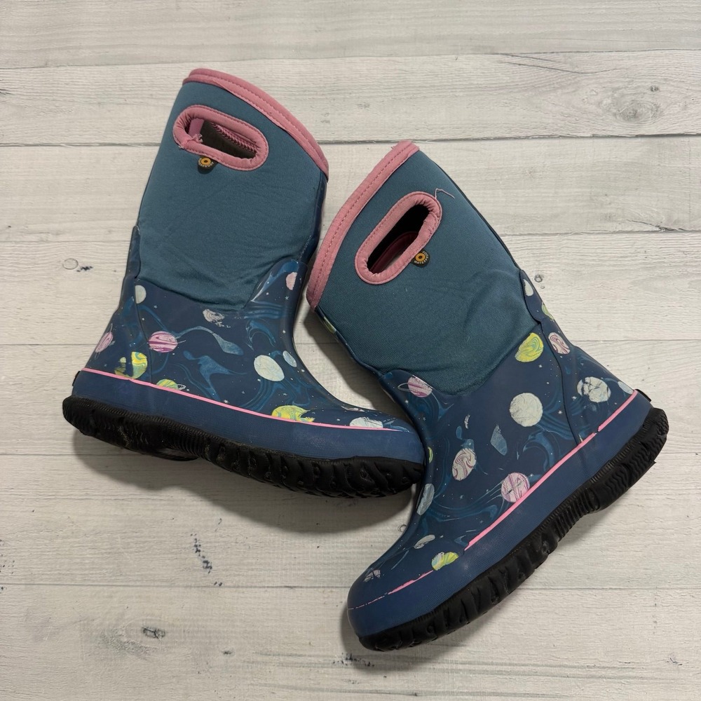 BOGS Classic Kids Space Print boots child size 1